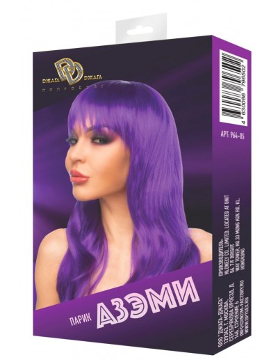 Фиолетовый парик  Азэми