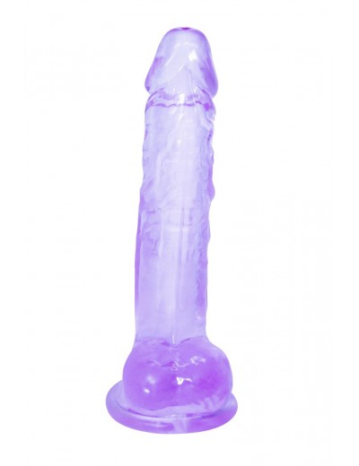 Фиолетовый фаллоимитатор Rocket - 19 см.