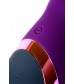 Фиолетовый стимулятор эрогенных зон Eromantica BUNNY - 12,5 см.