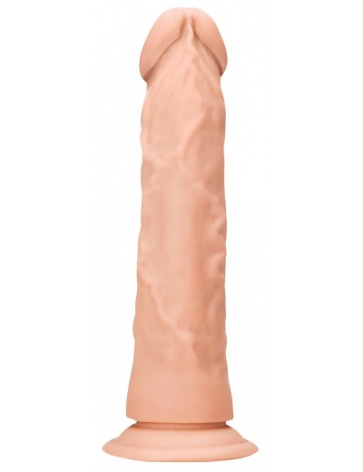 Телесный фаллоимитатор Realistic Dildo с трусиками - 26,7 см.