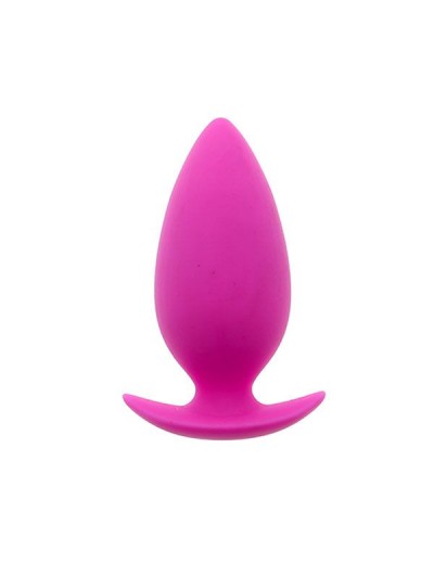 Розовая анальная втулка BOOTYFUL ANAL PLUG MEDIUM PINK - 9,8 см.