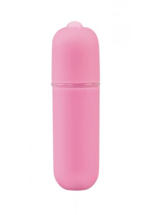 Розовая вибропуля Power Bullet - 6,2 см.