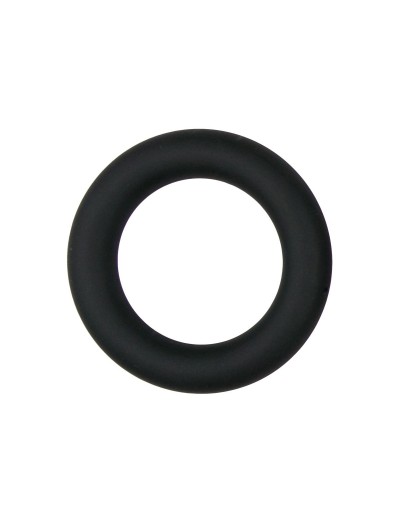 Черное эрекционное кольцо Silicone Cock Ring Small