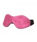 Розово-черная маска на резинке Tickle Me Pink Eye Mask