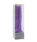 Фиолетовый вибратор-реалистик PURRFECT SILICONE CLASSIC 8.5INCH - 21,5 см.