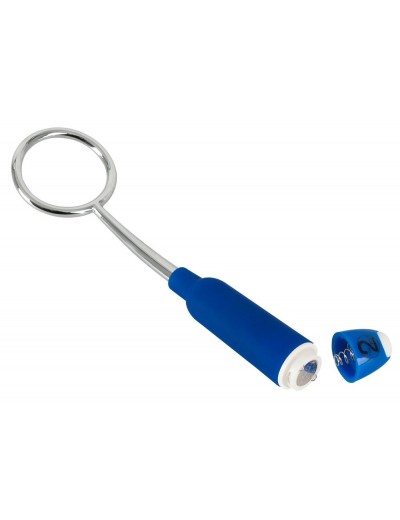 Синяя петля-стимулятор головки Glans Stimulation Loop - 19,1 см.