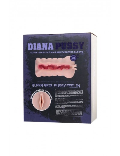 Реалистичный мастурбатор-вагина Diana