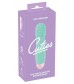 Мятный мини-вибратор Cuties Mini - 12,5 см.