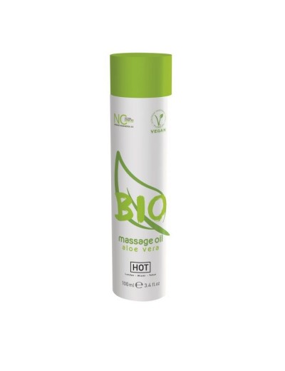 Массажное масло BIO Massage oil aloe vera с ароматом алоэ - 100 мл.