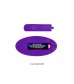 Фиолетовый U-образный вибратор для пар Bill с пультом ДУ