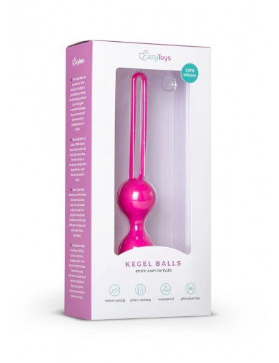 Розовые вагинальный шарики Kegel Balls