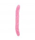 Розовый двусторонний фаллоимитатор 12.8 Inch Dildo - 32,5 см.