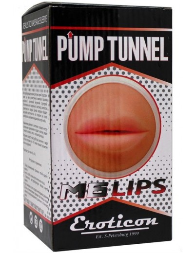 Прозрачная насадка-ротик для помпы PUMP TUNNEL M6 LIPS