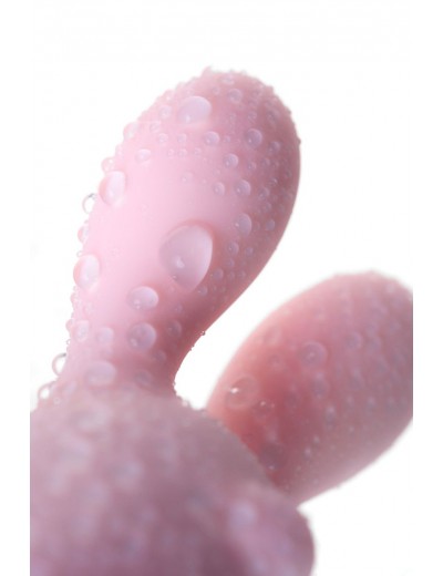 Нежно-розовый набор VITA: вибропуля и вибронасадка на палец