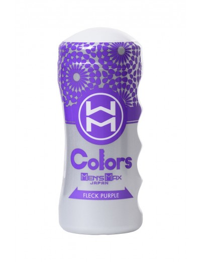 Мультирельефный мастурбатор MensMax Colors - Flick Purple