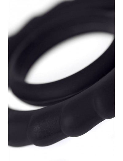 Черное эрекционное кольцо на пенис JOS  BAD BUNNY