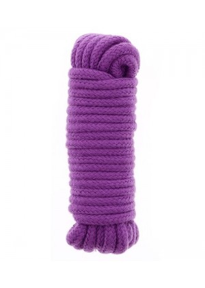 Фиолетовая веревка для связывания BONDX LOVE ROPE - 5 м.