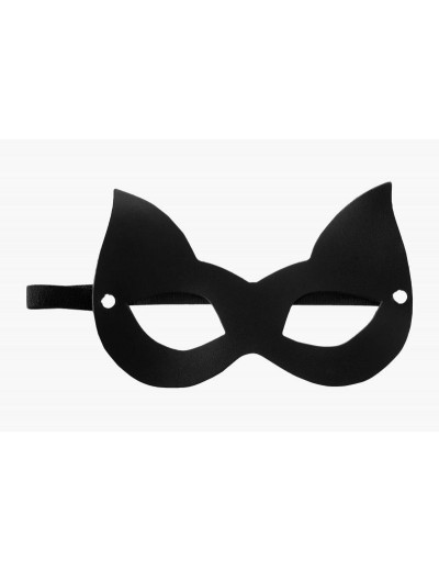 Черная маска  Кошечка  с ушками