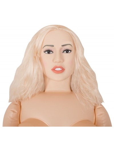 Надувная секс-кукла с анатомическим лицом и конечностями Juicy Jill