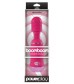 Ярко-розовый вибромассажер с усиленной вибрацией BoomBoom Power Wand