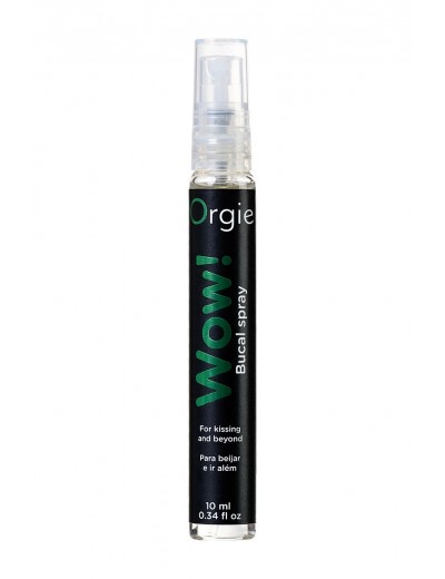 Оральный спрей Orgie WOW! Blowjob Spray с охлаждающим и возбуждающим эффектом - 10 мл.