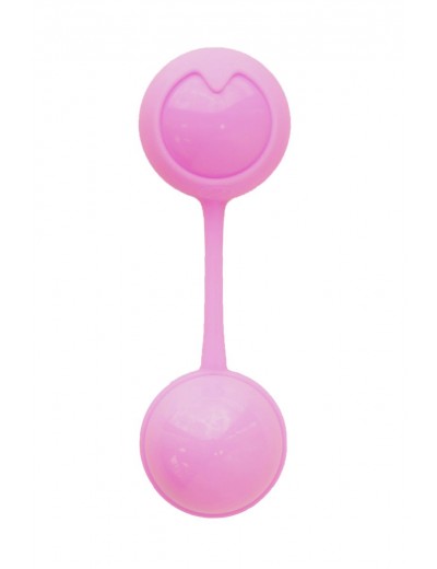 Розовые вагинальные шарики с вибрацией