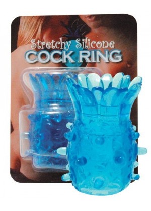 Насадка на пенис в виде распускающегося цветка SILICON TICKLER COCK RING
