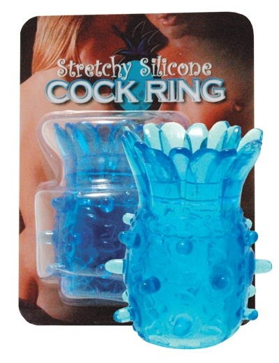 Насадка на пенис в виде распускающегося цветка SILICON TICKLER COCK RING