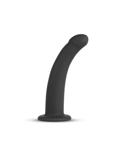 Черный страпон Harness With Silicone Dildo - 13,5 см.