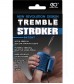 Синий вибромастурбатор TREMBLE STROKER