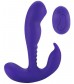 Фиолетовый стимулятор простаты Remote Control Prostate Stimulator with Rolling Ball - 13,3 см.