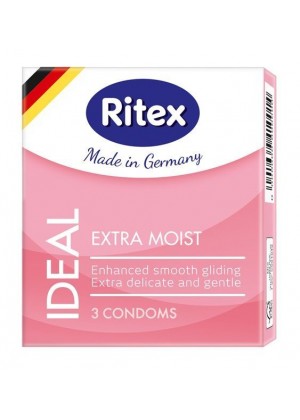 Презервативы RITEX IDEAL с дополнительной смазкой - 3 шт.