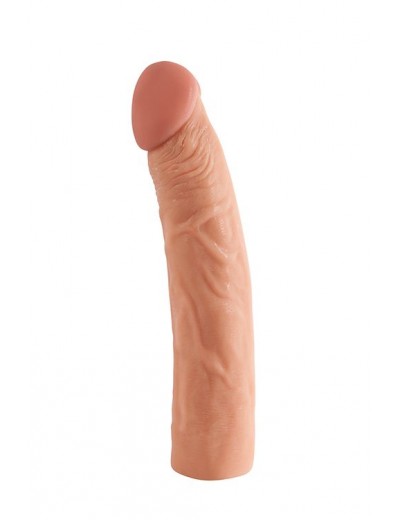 Телесный фаллоимитатор BIGSTUFF DONG 9.5INCH - 24 см.