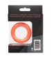 Оранжевое эрекционное кольцо Link Up Ultra-Soft Verge.
