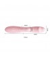 Нежно-розовый перезаряжаемый вибратор Snappy с клиторальным отростком - 19,5 см.