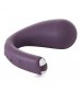 Фиолетовый вибратор Dua G-spot   Clitoral Wearable Vibrator - 17,8 см.