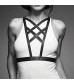 Чёрная упряжь MAZE Cross Cleavage Harness