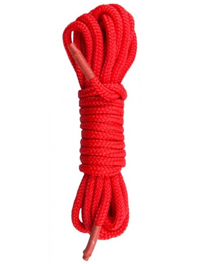 Красная веревка для связывания Nylon Rope - 5 м.