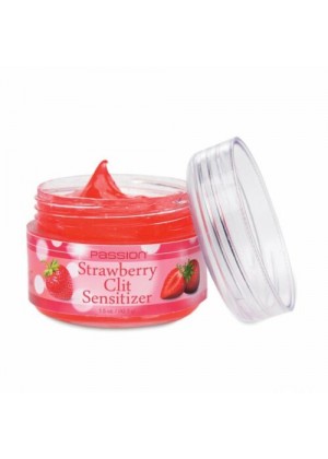 Гель для стимуляции клитора Passion Strawberry Clit Sensitizer - 45,5 гр.