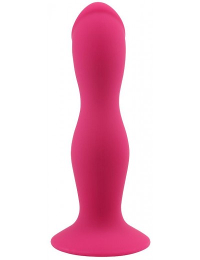 Розовая анальная втулка Rumpy-pumpy - 15 см.