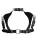 Черная мужская портупея Men Harness With Neck Collar