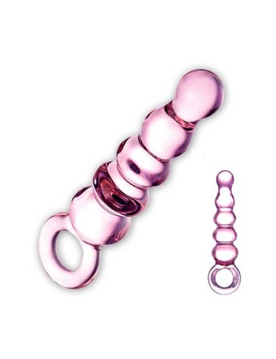 Анальный розовый жезл Quintessence Anal Slider - 18 см.