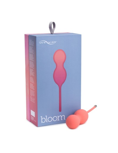 Коралловые вагинальные шарики с вибрацией Bloom