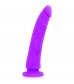 Фиолетовый фаллоимитатор из силикона Delta Сlub Toys Dong Purple Silicone - 23 см.