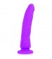 Фиолетовый фаллоимитатор из силикона Delta Сlub Toys Dong Purple Silicone - 23 см.