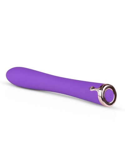 Фиолетовый вибратор The Duchess Thumping Vibrator - 20 см.