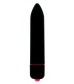 Черная вибропуля CLIMAX BULLET - 8,5 см.