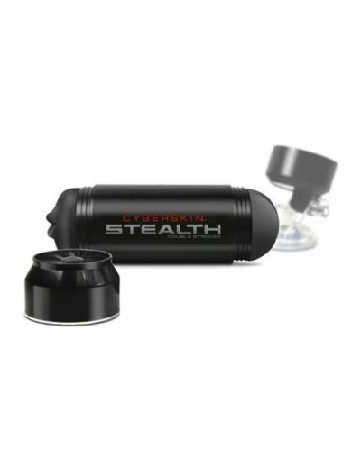 Двусторонний мастурбатор CyberSkin Stealth Double Stroker - ротик и попка