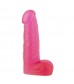Розовый фаллоимитатор XSKIN 6 PVC DONG - 15,2 см.