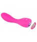 Розовый силиконовый вибратор G-Punkt-Vibrator - 16,7 см.